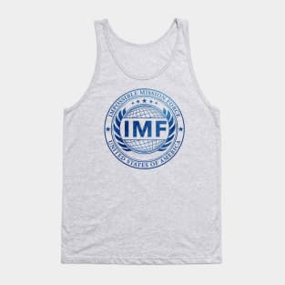 IMF - Impossible Mission Force (BLUE) Tank Top